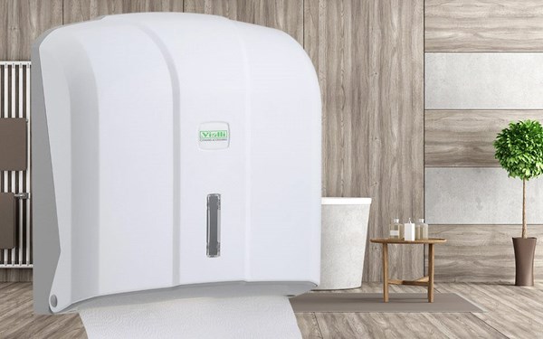 Vialli Z Katlı Havlu Dispenseri 300 ( Beyaz ) - İstoç Vialli Ürün Çeşitleri